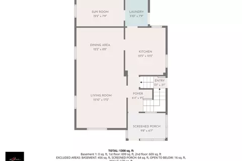 Floorplan - 520 S Burchard Ave, Freeport, IL 61032 photo 2 of 3