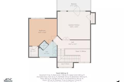 Floorplan - 431 E Stadel Rd, Elizabeth, IL 61028 photo 2 of 3