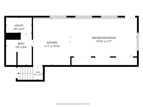 Floorplan - 628 High Ter, Dekalb, IL 60115 photo 2 of 4