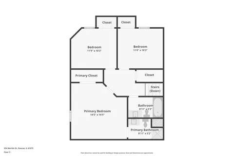 Floorplan - 524 Merilot Dr, Roscoe, IL 61073 photo 4 of 4
