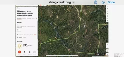 26940 String Creek Rd, Willits, CA 95490