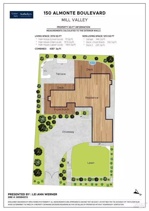 Floorplan - 150 Almonte Blvd, Mill Valley, CA 94941 photo 2 of 2