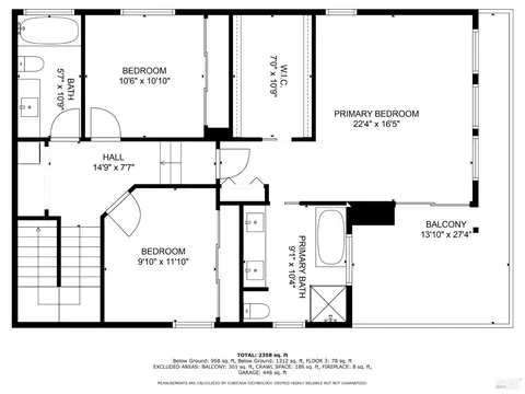 Floorplan - 269 Greene St, Mill Valley, CA 94941 photo 3 of 4