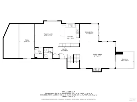 Floorplan - 269 Greene St, Mill Valley, CA 94941 photo 2 of 4
