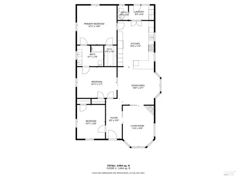 Floorplan - 107 Main St, Vacaville, CA 95688 photo 1 of 2
