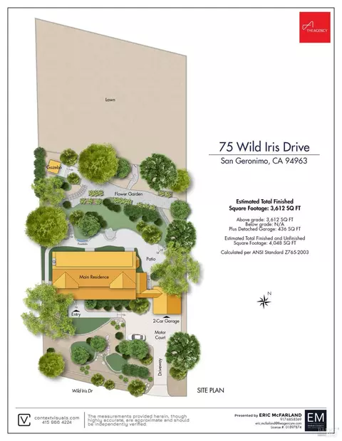 Floorplan - 75 Wild Iris Rd, San Geronimo, CA 94963 photo 2 of 2