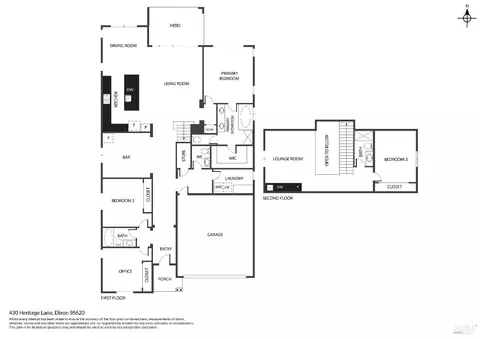 Floorplan - 430 Heritage Ln, Dixon, CA 95620 photo 1 of 1