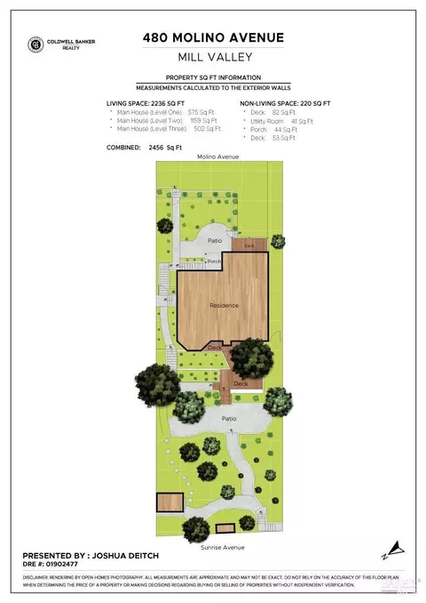 Floorplan - 480 Molino Ave, Mill Valley, CA 94941 photo 2 of 2