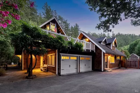 Exterior - 6401 Lucas Valley Rd, Nicasio, CA 94946 photo 18 of 27