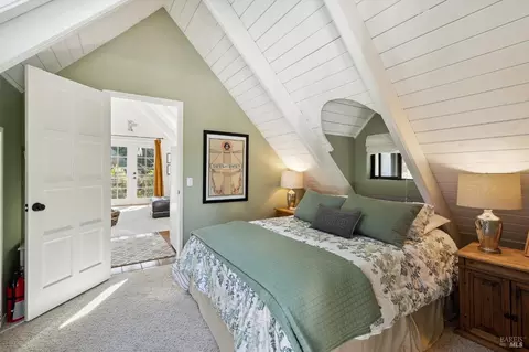 Bedroom - 6401 Lucas Valley Rd, Nicasio, CA 94946 photo 6 of 7