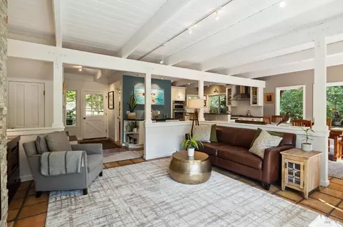Living - 6401 Lucas Valley Rd, Nicasio, CA 94946 photo 3 of 5