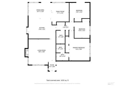 Floorplan - 406 Solano Dr, Benicia, CA 94510 photo 1 of 1