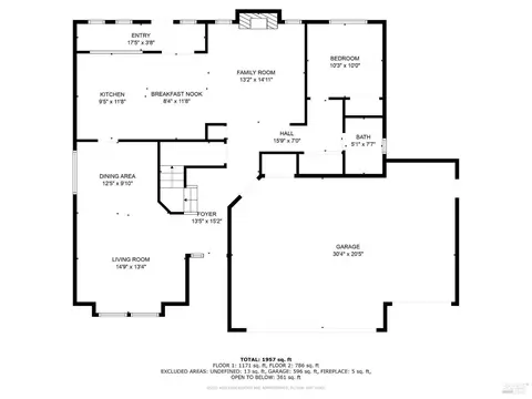 Floorplan - 731 Rambleton Dr, Vacaville, CA 95688 photo 1 of 3