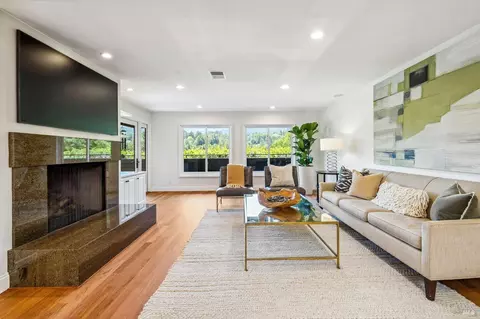 Living - 15 Stetson Ave, Mill Valley, CA 94941 photo 2 of 4