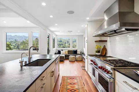 Kitchen - 15 Stetson Ave, Mill Valley, CA 94941 photo 4 of 10