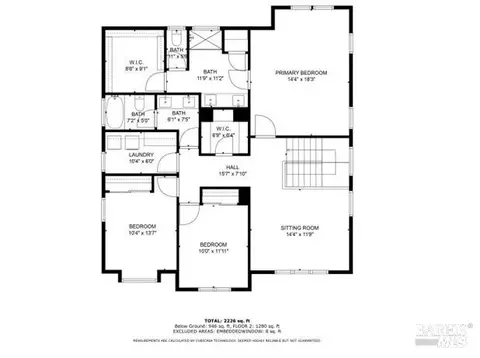 Floorplan - 8743 Aquamarine Dr, Vallejo, CA 94591 photo 2 of 3