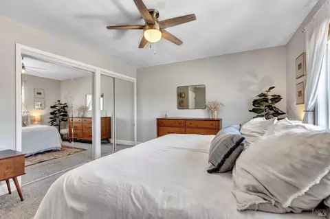 Bedroom - 3469 Meadowbrook Dr, Napa, CA 94558 photo 8 of 8