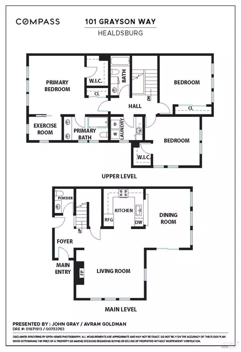 Floorplan - 101 Grayson Way, Healdsburg, CA 95448 photo 1 of 1
