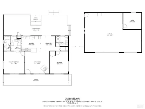 Floorplan - 46250 Iversen Dr, Gualala, CA 95445 photo 1 of 2