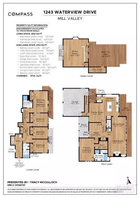 Floorplan - 1243 Waterview Dr, Mill Valley, CA 94941 photo 1 of 2