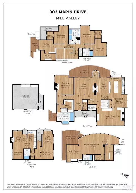 Floorplan - 903 Marin Dr, Mill Valley, CA 94941 photo 1 of 1