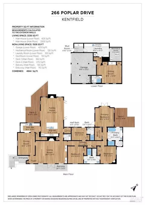 Floorplan - 266 Poplar Dr, Kentfield, CA 94904 photo 1 of 1