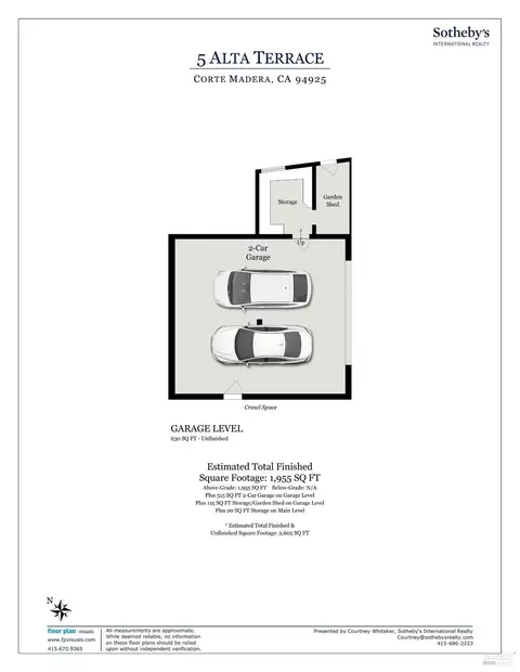Floorplan - 5 Alta Ter, Corte Madera, CA 94925 photo 4 of 4