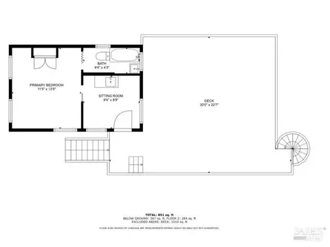 Floorplan - 21016 River Blvd, Monte Rio, CA 95462 photo 3 of 3