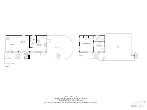 Floorplan - 21016 River Blvd, Monte Rio, CA 95462 photo 1 of 3
