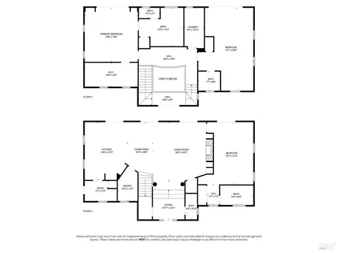 Floorplan - 504 White Cottage Rd S, Angwin, CA 94508 photo 1 of 3
