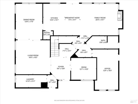 Floorplan - 718 Eldridge Ave, Vacaville, CA 95688 photo 1 of 6