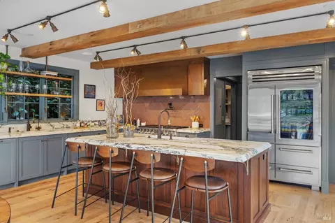 Kitchen - 65 Poplar Ave, Ross, CA 94957 photo 2 of 4