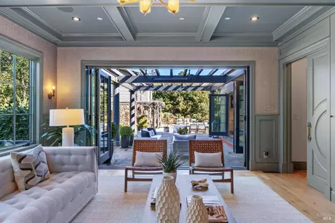 Living - 65 Poplar Ave, Ross, CA 94957 photo 4 of 9