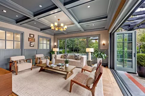 Living - 65 Poplar Ave, Ross, CA 94957 photo 5 of 9