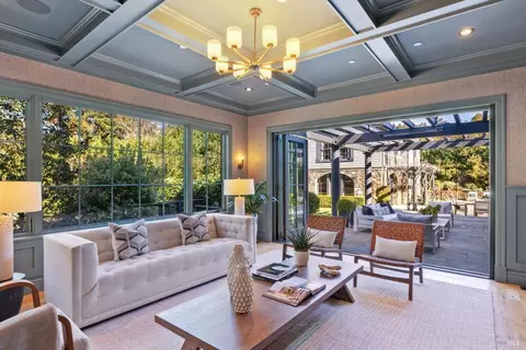 Living - 65 Poplar Ave, Ross, CA 94957 photo 3 of 9