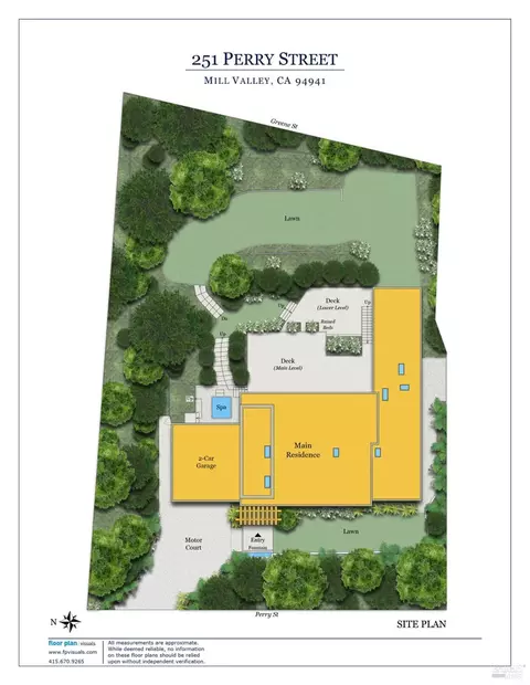 Floorplan - 251 Perry St, Mill Valley, CA 94941 photo 2 of 2