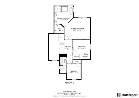 Floorplan - 2 Wesley Ct, Napa, CA 94558 photo 2 of 2