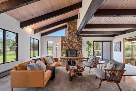 Living - 3651 Bones Rd, Sebastopol, CA 95472 photo 2 of 5
