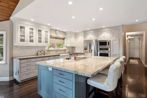 Kitchen - 4560 Lovall Valley Loop Rd, Sonoma, CA 95476 photo 2 of 12