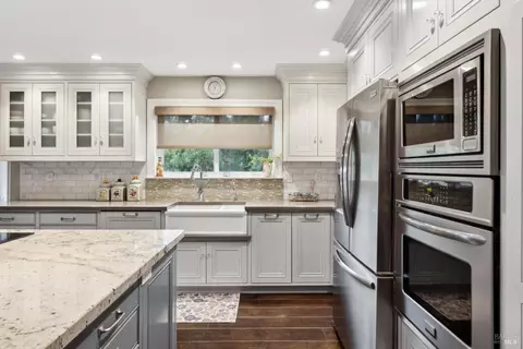 Kitchen - 4560 Lovall Valley Loop Rd, Sonoma, CA 95476 photo 9 of 12