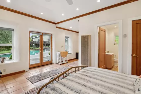 Bedroom - 4560 Lovall Valley Loop Rd, Sonoma, CA 95476 photo 7 of 7