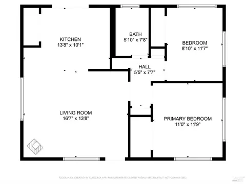 Floorplan - 24949 Cobb Dr, Willits, CA 95490 photo 2 of 2