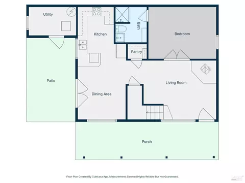 Floorplan - 8330 Highway 128 Hwy, Philo, CA 95466 photo 2 of 3