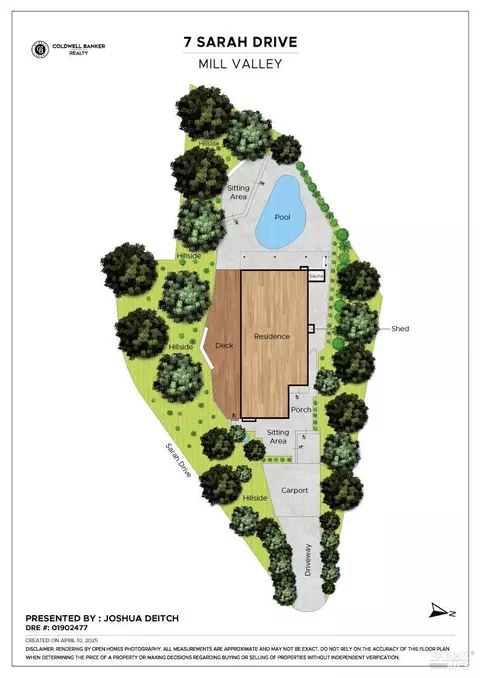 Floorplan - 7 Sarah Dr, Mill Valley, CA 94941 photo 2 of 2