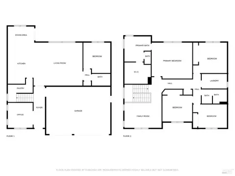 Floorplan - 719 Blake Rd, Vacaville, CA 95687 photo 1 of 1