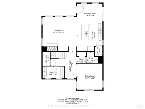 Floorplan - 520 Poplar Ave, Vallejo, CA 94592 photo 3 of 5