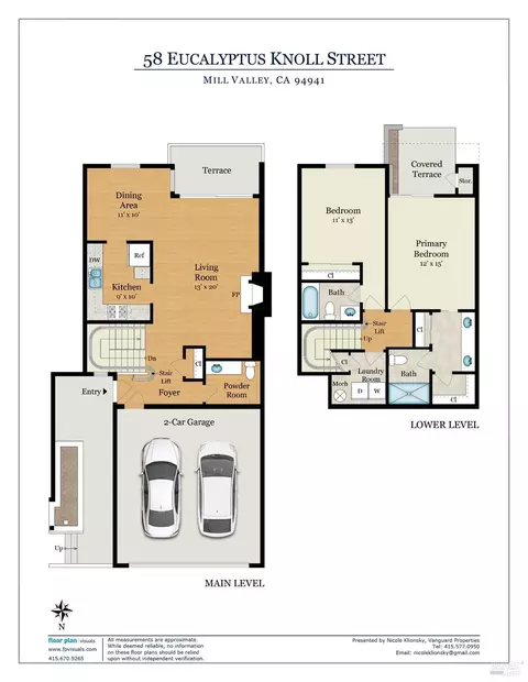 Floorplan - 58 Eucalyptus Knoll St, Mill Valley, CA 94941 photo 1 of 1
