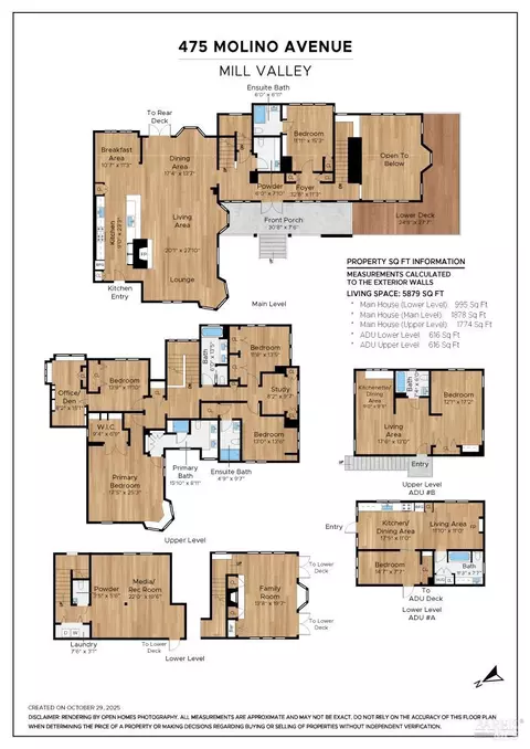 Floorplan - 475 Molino Ave, Mill Valley, CA 94941 photo 1 of 2