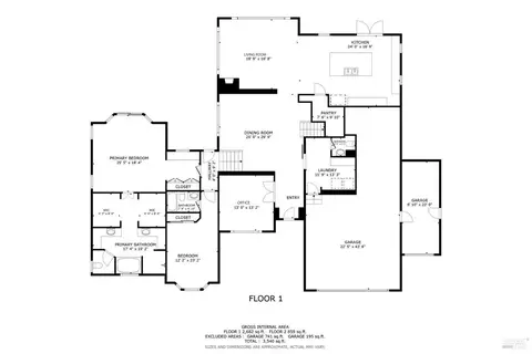 Floorplan - 943 Appleridge Pl, Fairfield, CA 94534 photo 2 of 3