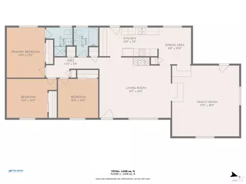 Floorplan - 168 Bergwall Way, Vallejo, CA 94591 photo 1 of 1